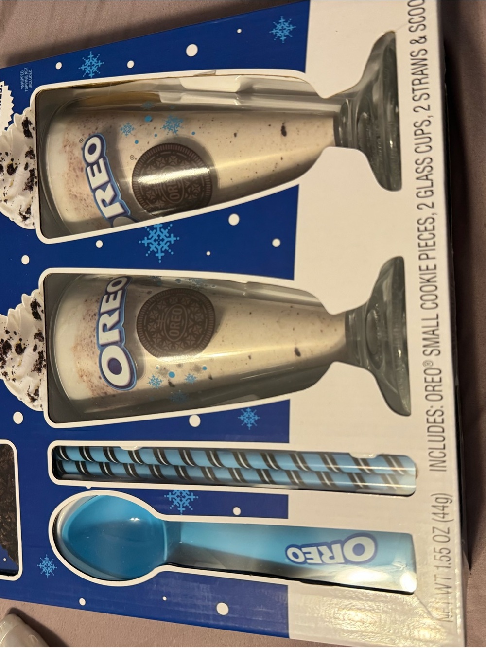 Amazing Nostalgic Oreo Milkshake Gift Set - NEW in jix - Picture 7 of 8